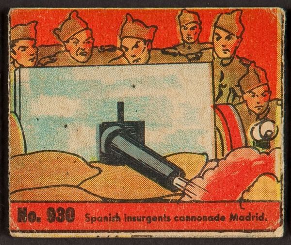 930 Spanish Insurgents Cannonade Madrid